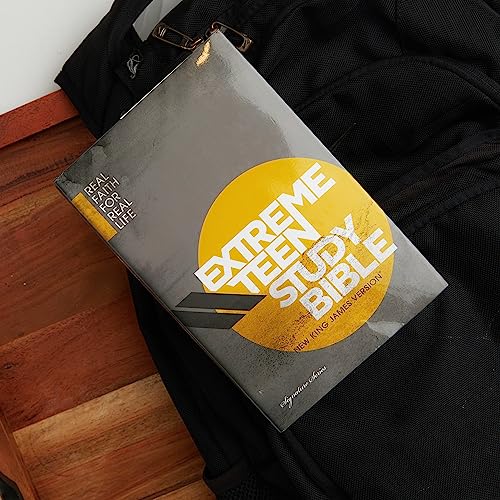 NKJV, Extreme Teen Study Bible, Hardcover: Real Faith for Real Life
