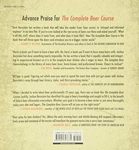 The Complete Beer Course: Boot Camp for Beer Geeks: From Novice to Expert in Twelve Tasting Classes