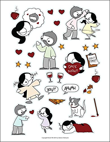 Catana Comics: Little Moments of Love 16-Month 2021-2022 Monthly/Weekly Planner