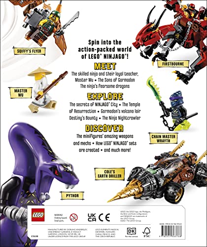 LEGO NINJAGO Visual Dictionary New Edition: With Exclusive Minifigure