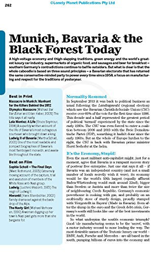 Lonely Planet Munich, Bavaria & the Black Forest (Regional Guide)