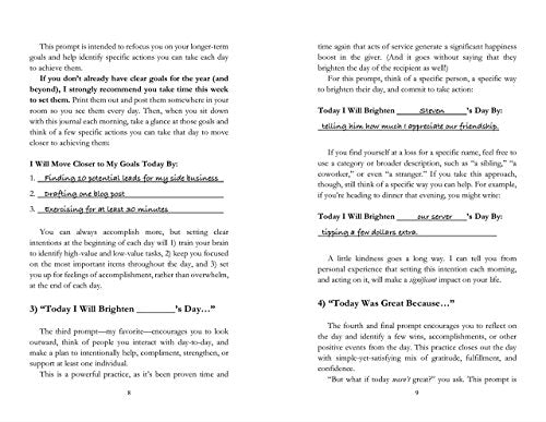 3-Minute Morning Journal: Intentions & Reflections for a Powerful Life