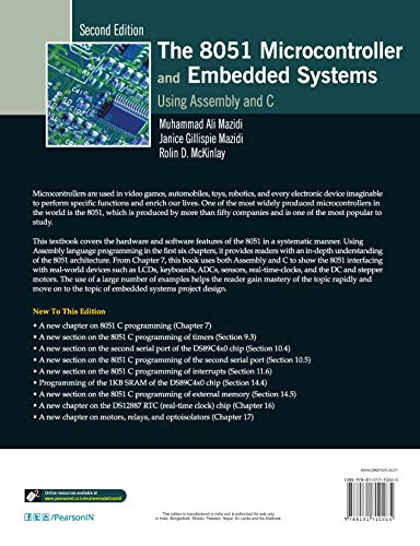 The 8051 Microcontrollers & Embedded Systems