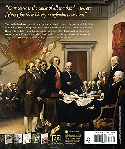 The American Revolution: A Visual History (DK Definitive Visual Histories)