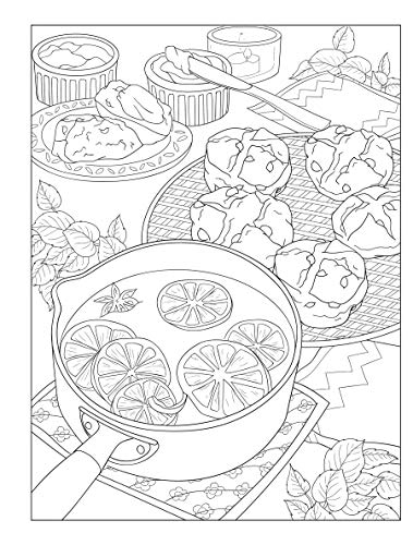 Creative Haven Happy Home: A Hygge Coloring Book (Adult Coloring)