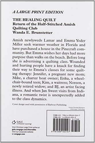 The Healing Quilt (Thorndike Christian Fiction)