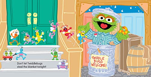 All Tucked In On Sesame Street!: Say Goodnight and Sweet Dreams With Elmo and Friends in this Adorable Bedtime Picture Book for Toddlers and Kids (Sesame Street Scribbles Elmo)