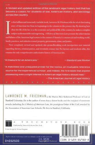 A History of American Law: Third Edition