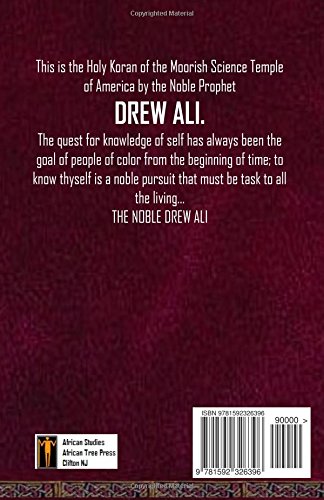 The Holy Koran of the Moorish Science Temple of America