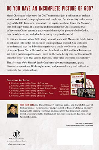 Mysteries of the Messiah Study Guide: Unveiling Divine Connections from Genesis to Today