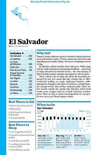 Lonely Planet Central America on a shoestring (Multi Country Guide)