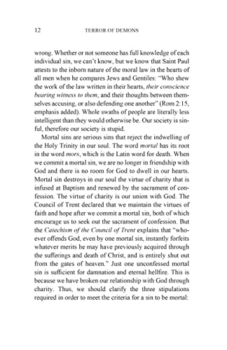 Terror of Demons: Reclaiming Traditional Catholic Masculinity