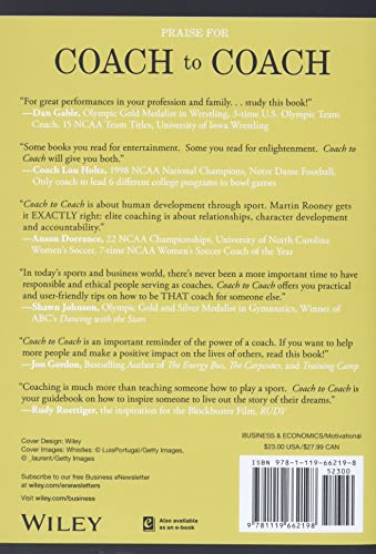 Coach to Coach: An Empowering Story About How to Be a Great Leader