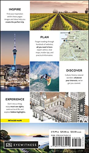 DK Eyewitness New Zealand (Travel Guide)