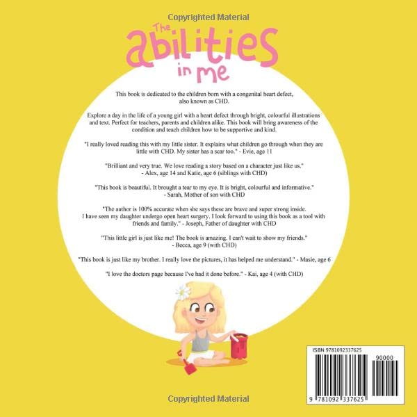 The abilities in me: Congenital heart defect