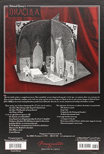 Edward Gorey's Dracula: A Toy Theatre: Die Cut, Scored and Perforated Foldups and Foldouts