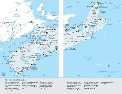 Nova Scotia, New Brunswick & Prince Edward Island 3 (Lonely Planet)