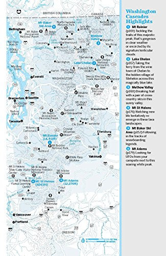 Lonely Planet Washington, Oregon & the Pacific Northwest (Regional Guide)