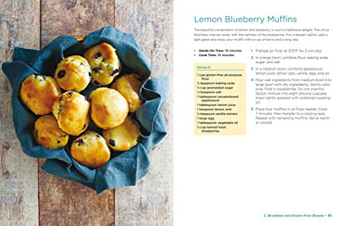 The "I Love My Air Fryer" Gluten-Free Recipe Book: From Lemon Blueberry Muffins to Mediterranean Short Ribs, 175 Easy and Delicious Gluten-Free Recipes ("I Love My" Cookbook Series)