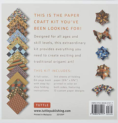 Amazing Origami Kit: Traditional Japanese Folding Papers and Projects [144 Origami Papers with Book, 17 Projects]