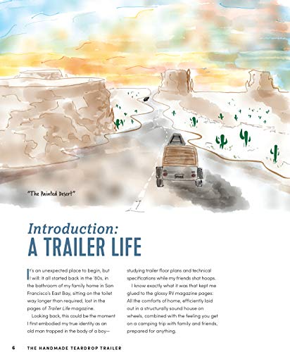 The Handmade Teardrop Trailer: Design & Build a Classic Tiny Camper from Scratch