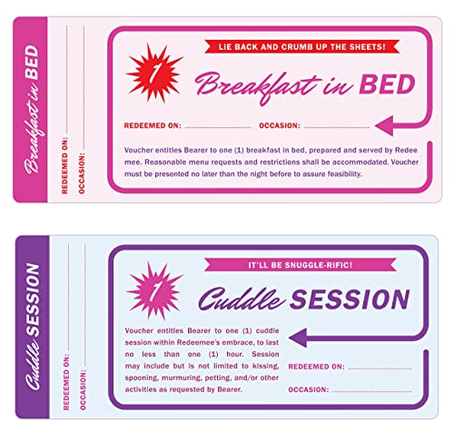 Knock Knock Vouchers for Lovers