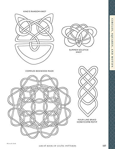 Great Book of Celtic Patterns, Second Edition, Revised and Expanded: The Ultimate Design Sourcebook for Artists and Crafters (Fox Chapel Publishing) 200 Original Patterns with Celtic Braids & Knots
