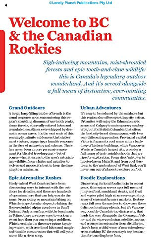 Lonely Planet British Columbia & the Canadian Rockies (Regional Guide)