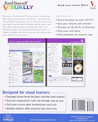 Teach Yourself VISUALLY iPhone 4S
