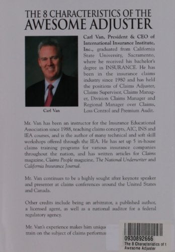 The 8 Characteristics of the Awesome Adjuster