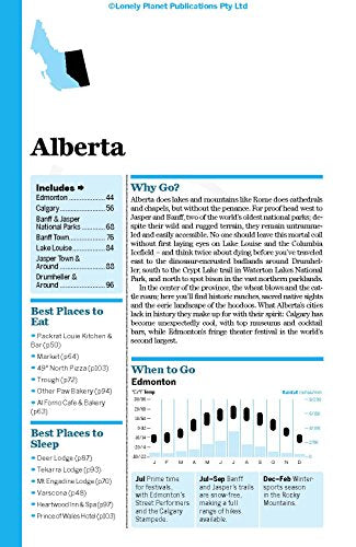 Lonely Planet British Columbia & the Canadian Rockies (Regional Guide)