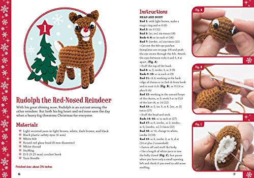 Rudolph the Red-Nosed Reindeer Crochet (Crochet Kits)
