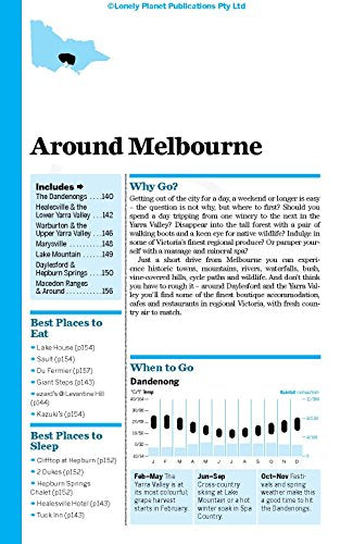 Lonely Planet Melbourne & Victoria 10 (Travel Guide)