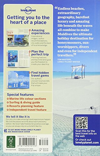 Lonely Planet Maldives (Travel Guide)