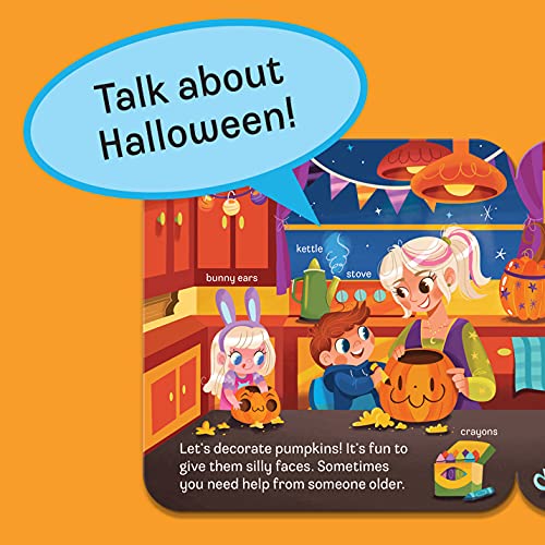 Boo Halloween Lift-a-Flap Board Book Ages 0-4 (Peek-A-Flap)