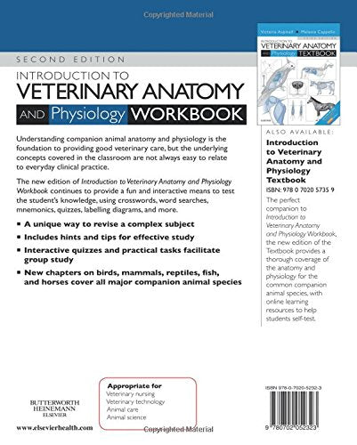 Introduction to Veterinary Anatomy and Physiology Workbook