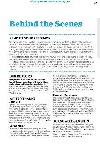 Lonely Planet British Columbia & the Canadian Rockies (Regional Guide)