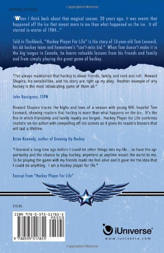 Hockey Player For Life (The Forever Friends Series)