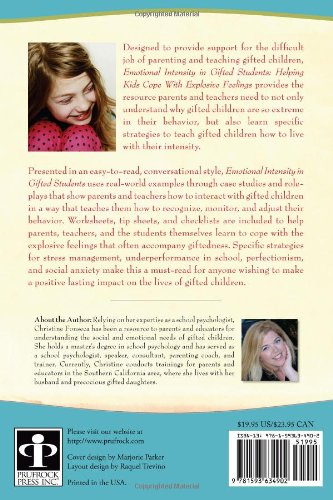 Emotional Intensity in Gifted Students: Helping Kids Cope with Explosive Feelings