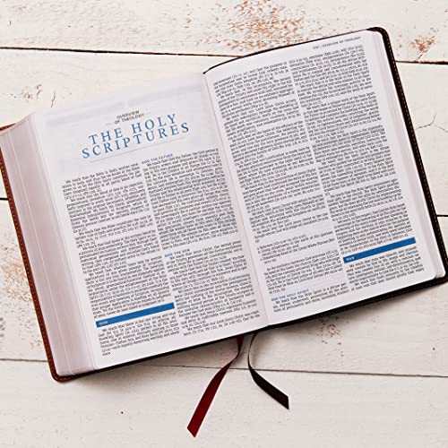 NASB, MacArthur Study Bible, 2nd Edition, Leathersoft, Brown, Comfort Print: Unleashing God's Truth One Verse at a Time