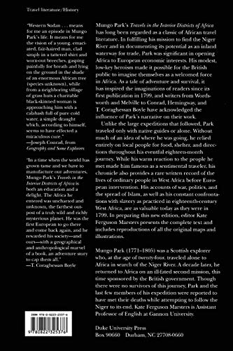 Travels in the Interior Districts of Africa