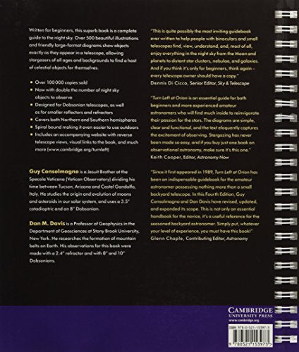 Turn Left at Orion: Hundreds of Night Sky Objects to See in a Home Telescope – and How to Find Them