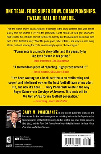 Their Life's Work: The Brotherhood of the 1970s Pittsburgh Steelers