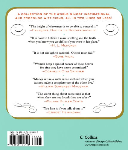 Most Brilliant Thoughts of All Time (In Two Lines or Less), The