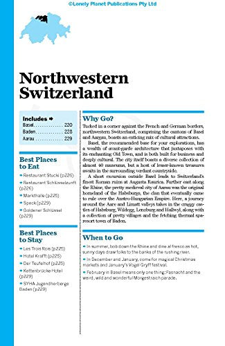 Lonely Planet Switzerland (Travel Guide)