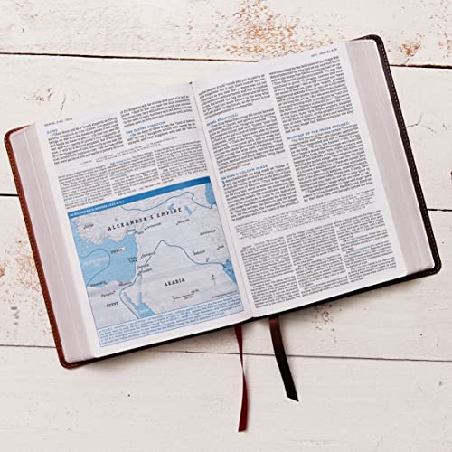 NASB, MacArthur Study Bible, 2nd Edition, Leathersoft, Brown, Comfort Print: Unleashing God's Truth One Verse at a Time