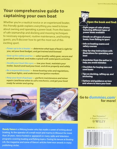 Power Boating For Dummies