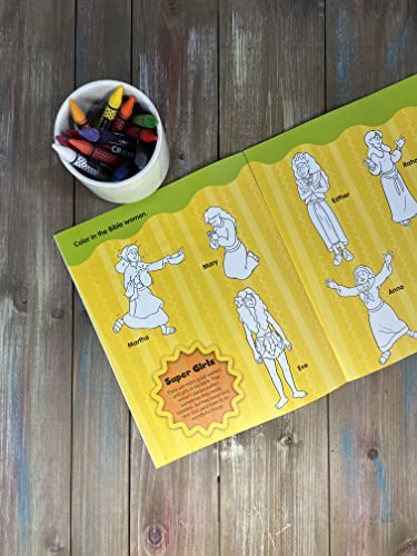 The Beginner's Bible Super Girls of the Bible Sticker and Activity Book