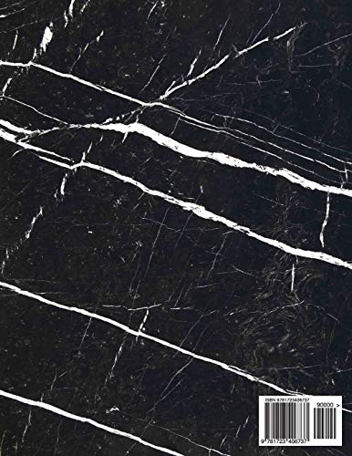 Notebook: Classic Black and White Marble with Gold Lettering - Marble & Gold Journal | 150 College-ruled Pages | 8.5 x 11 - A4 Size (Marble and Gold ... - Journal, Notebook, Diary, Composition Book)