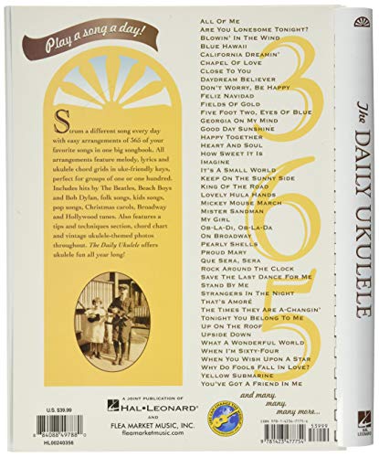 The Daily Ukulele: 365 Songs for Better Living (Jumpin' Jim's Ukulele Songbooks)